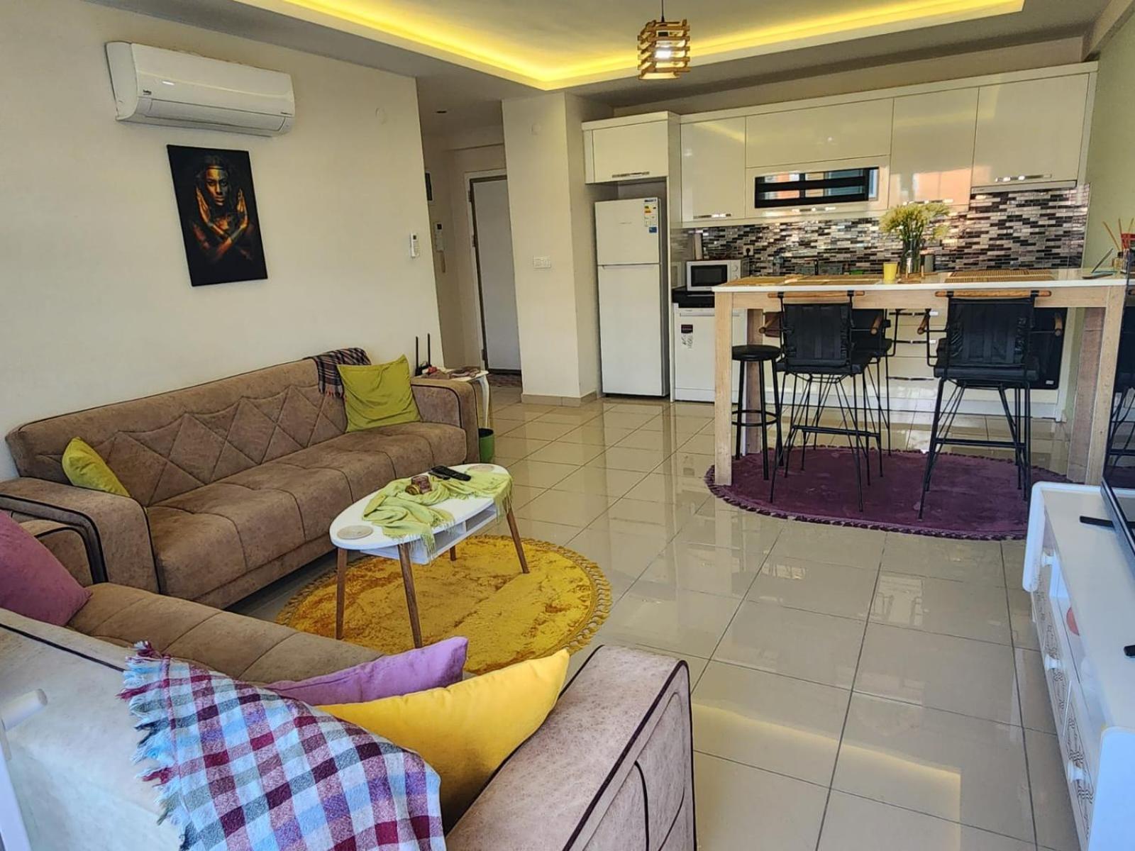 Apartament Cozy Sea View Next To The Beach, In The Mid Of The Market, Saturday Bazar, Restaurants & Bars Etc, Alanya Mahmutlar! Zewnętrze zdjęcie